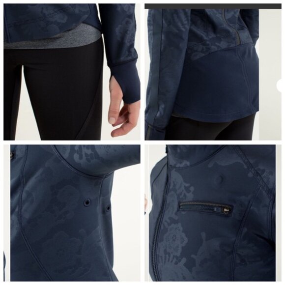 Lululemon Keep ItUp Jacket Softshell Hood Pockets Hoodie Resistant Trench Zip 4 - Picture 15 of 16